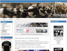 Tablet Screenshot of hooligans.cz